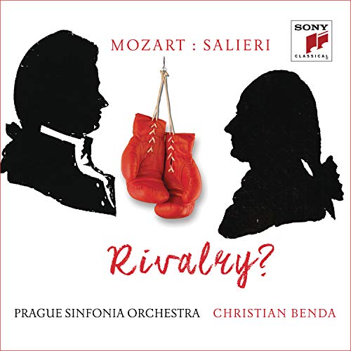 Mozart (1756-1791) - Mozart Versus Salieri -Symphonies Nos.35, 38, etc : Christian Benda / Prague Sinfonia Orchestra (2CD) - Import 2 CD