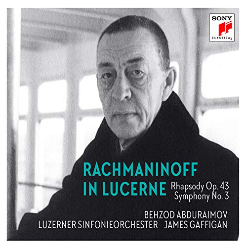 Rachmaninov, Sergei (1873-1943) - Symphony No.3, Rhapsody on a Theme of Paganini : James Gaffigan / Lucerne Symphony Orchestra, Behzod Abduraimov(P) - Import CD