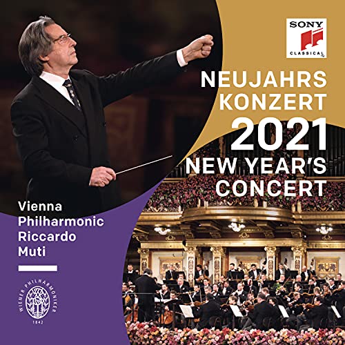 New Year's Concert - New Year's Concert 2021 : Riccardo Muti / Vienna Philharmonic (2CD) - Import 2 CD