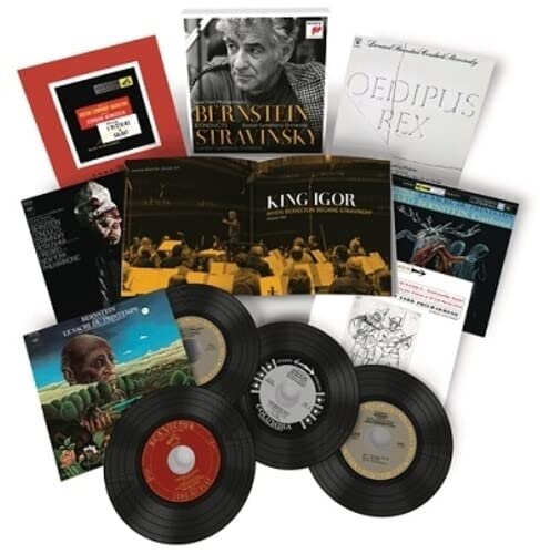 Stravinsky (1882-1971) - Leonard Bernstein Conducts Stravinsky -Sony & RCA Recordings : New York Philharmonic, London Symphony Orchestra, Boston Symphony Orchestra (6CD) - Import 6 CD Box