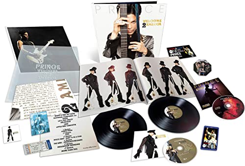 Prince - Welcome 2 America (Deluxe 2LP+CD+Blu-ray)＜完全生産限定デラックス盤＞ - Import Vinyl LP Record