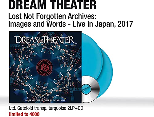 Dream Theater - Lost Not Forgotten Archives: Images and Words - Live in Japan, 2017 (Turquoise 2LP+CD) - Import Vinyl LP Record Limited Edition