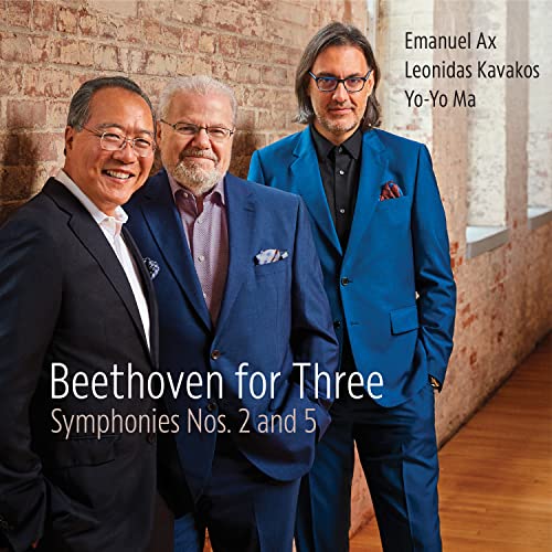 Beethoven (1770-1827) - (Piano Trio)Symphonies Nos.2, 5 : Leonidas Kavakos(Vn)Yo-Yo Ma(Vc)Emanuel Ax(P) - Import CD
