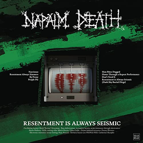 Napalm Death - Resentment Is Always Seismic - Import Vinyl LP Record Limited Edition