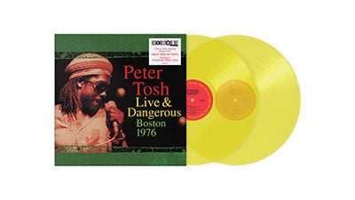Peter Tosh - Live & Dangerous: Boston 1976＜Yellow Vinyl＞ - Import LP Record