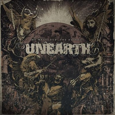 Unearth - The Wretched; The Ruinous - Ltd Transparent Red Vinyl - Import LP Record