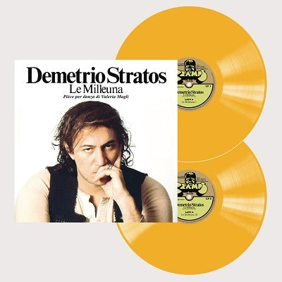 Demetrio Stratos - Le Milleuna＜Yellow Vinyl＞ - Import LP Record Limited Edition