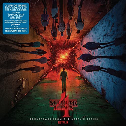 OST - Stranger Things: Soundtrack From The Netflix Series, Season 4 (Transparent Red Vinyl) - Import LP Record Limited Edition