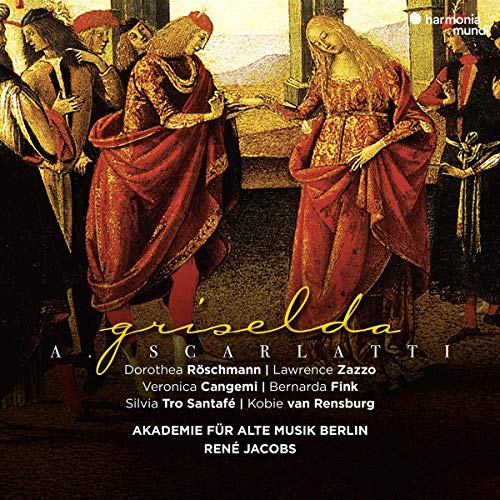 Scarlatti, Alessandro (1660-1725) - Griselda : Rene Jacobs / Akademie fur Alte Musik Berlin, Roschmann, Zazzo, Cangemi, B.Fink, etc (2002 Stereo)(3CD) - Import 3 CD