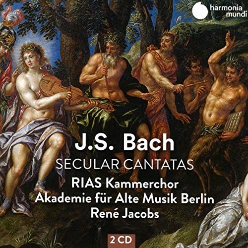 Bach (1685-1750) - Cantata, 201, 205, 213, : Jacobs / Akademie Fur Alte Musik Berlin Kiehr A.scholl Pregardien Trekel - Import 2 CD