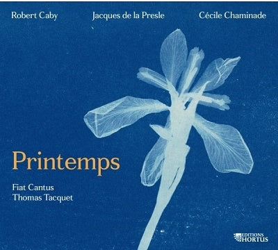 Fiat Cantus, Toma Take. - Printemps: Tacquet / Fiat Cantus - Import Digipak CD
