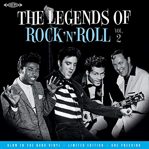 Various Artists - The Legends Of Rock'n'Roll Vol. 2＜Glow In The Dark Vinyl＞ - Import Vinyl LP Record Limited Edition
