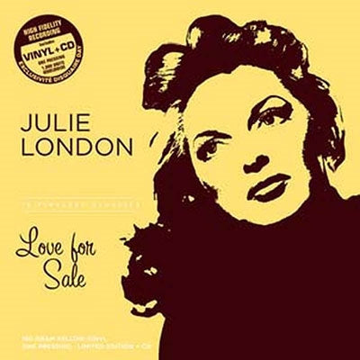 Julie London - Love For Sale ［LP+CD］＜Yellow Vinyl＞ - Import LP Record Limited Edition