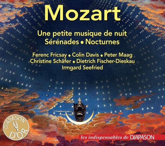Mozart (1756-1791) - Serenade, 6, 8, 13, : Maag / Lso C.davis / Po Fricsay / Bpo +notturno: C.schafer F-dieskau - Import CD