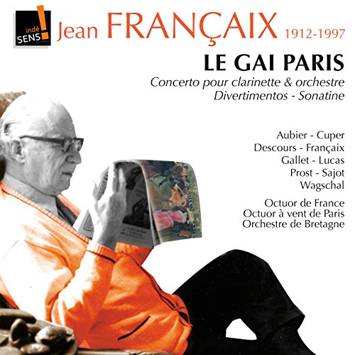 Francaix, Jean (1912-1997) - Clarinet Concerto, Chamber Works: Cuper(Cl)Aubier(Tp)Bretagne O Etc - Import CD