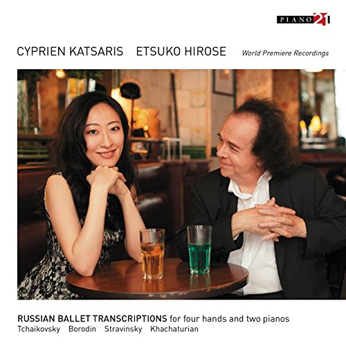 KATSARIS,CYPRIEN / HIROSE,ETSUKO - Russian Ballet Transcriptions for Four Hands and Two Pianos - Import CD