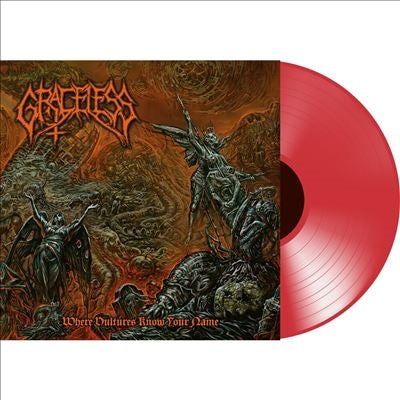 Graceless - Where Vultures Know Your Name＜Clear Red Vinyl＞ - Import LP Record Limited Edition