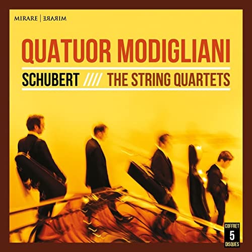Schubert (1797-1828) - Complete String Quartets : Quatuor Modigliani (5CD) - Import 5 CD Box