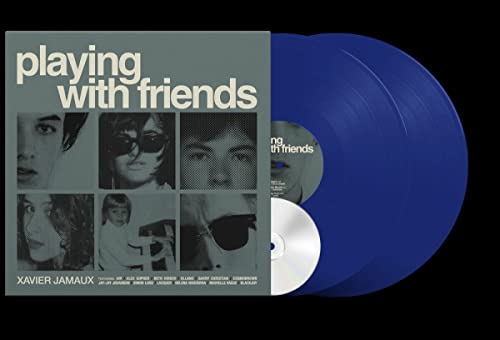 Xavier Jamaux - Playing With Friends ［2LP+CD］＜Blue Vinyl＞ - Import LP Record