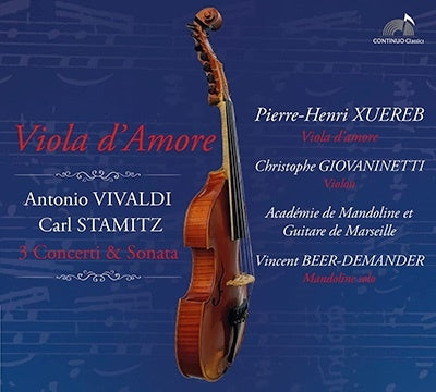 Vivaldi (1678-1741) - Viola D'amore Concertos: Xuereb(Va D'amore)Academie De Mandoline Et Guitare De Marseille +c.stamitz - Import Digipak CD