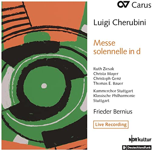 Cherubini, Luigi (1760-1842) - Missa Solemnis, 2, : Bernius / Stuttgart Klassische Po Kammerchor Stuttgart Ziesak Deckert C.mayer C.genz - Import CD