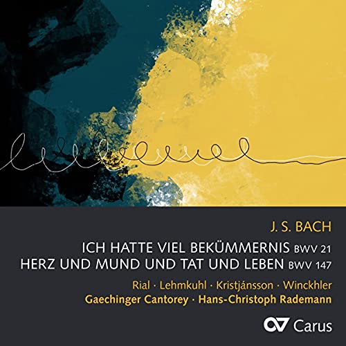 Bach (1685-1750) - Cantatas Nos.21, 147 : Hans-Christoph Rademann / Gaechinger Cantorey, Rial, Lehmkuhl, Kristjansson , Winckhler - Import CD