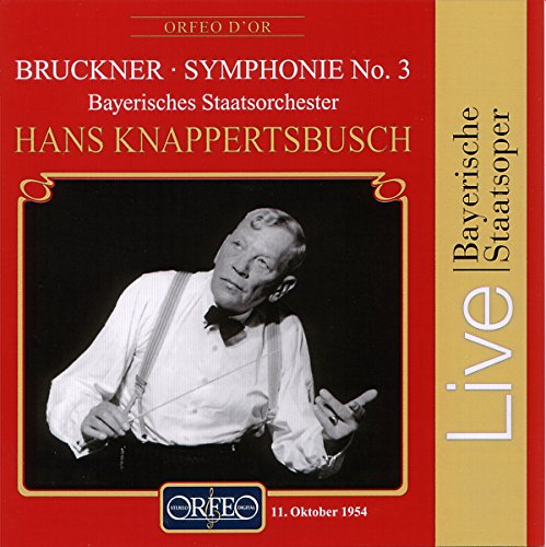 Bruckner (1824-1896) - Sym.3: Knappertsbusch / Bavarian State O(1954) - Import CD