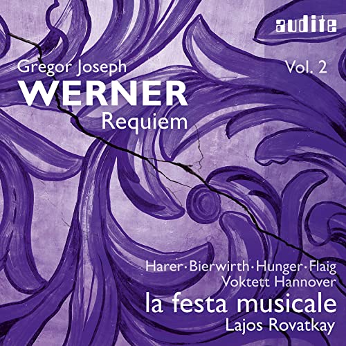 Werner, Gregor Joseph (1693-1766) - Requiem: Rovatkay / La Festa Musicale Voktett Hannover - Import Digipak CD