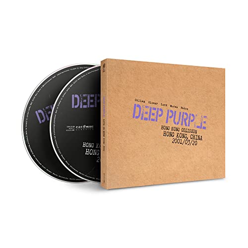 Deep Purple - Live In Hong Kong 2001 - Import Digipak CD