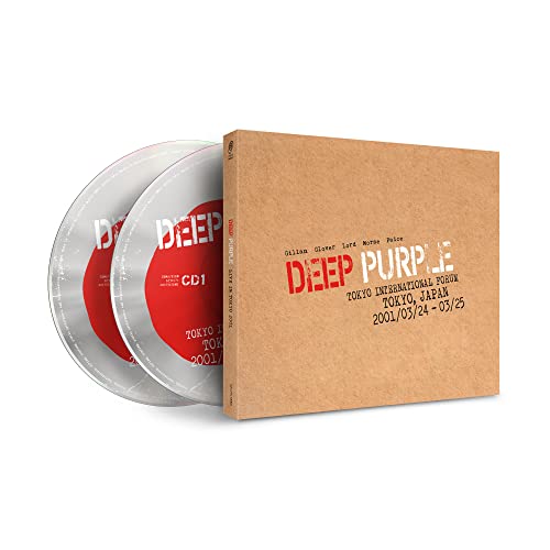 Deep Purple - Live In Tokyo 2001 - Import DigipakCD