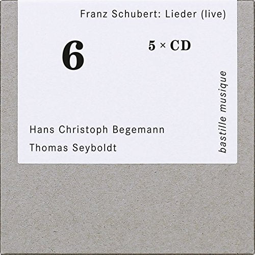 Hans Christoph Begemann (baritone) - Lieder: Begemann(Br)Seyboldt(P)(5CD) - Import 5 CD