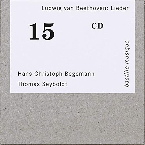 Beethoven (1770-1827) - Lieder: Begemann(Br)Seyboldt(P) - Import CD