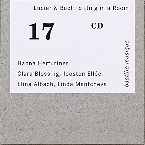 Lucier, Alvin (1931-) - I Am Sitting In A Room: Herfurtner(S)Blessing(Ob)Ellee (Vn)Albach (Cemb, Organ)Mantcheva(Vc)+j.s.bach - Import CD