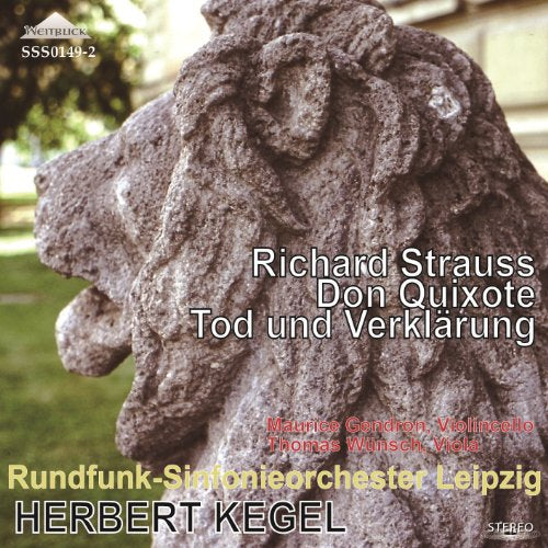 Strauss, Richard (1864-1949) - Don Quixote, Tod Und Verklarung: Kegel / Leipzig Rso Gendron(Vc) - Import CD