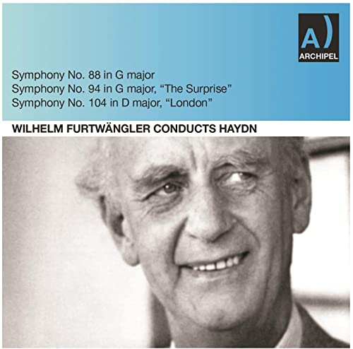 Haydn (1732-1809) - Symphonies No.88, 94, 104 : Furtwangler / Vienna Philharmonic, Teatro Colon Orchestra (1950, 51) - Import CD