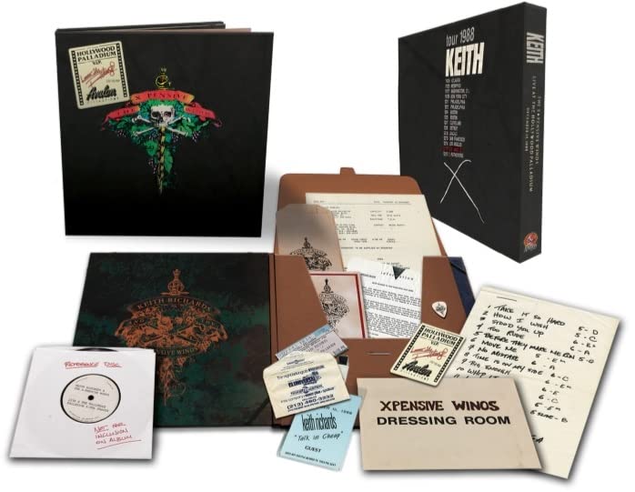 Keith Richards & The X-Pensive Winos - Live at the Hollywood Palladium (LTD QTY BOX SET) - Import LP Record