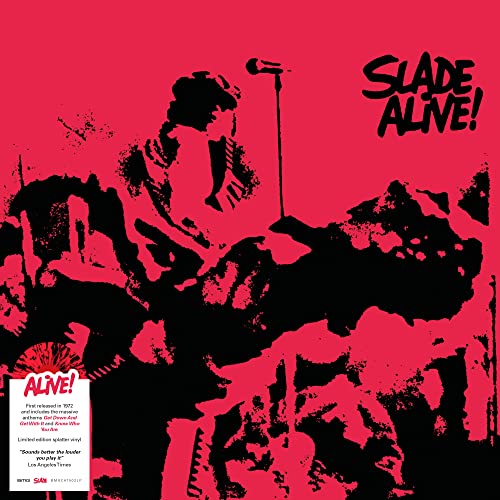 Slade - Slade Alive! (Red & Black Splatter Vinyl) - Import Vinyl LP Record
