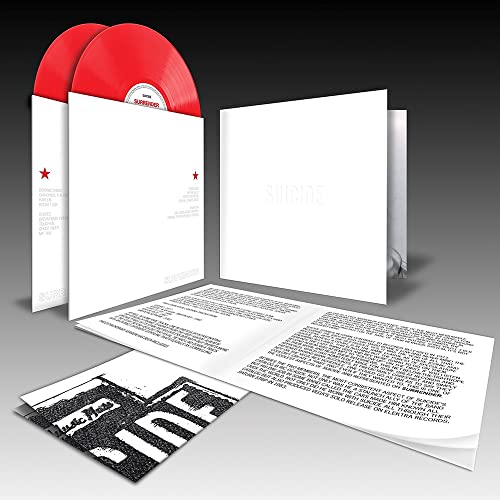 Suicide - Surrender: A Collection (2LP Blood Red Vinyl) - Import Vinyl LP Record