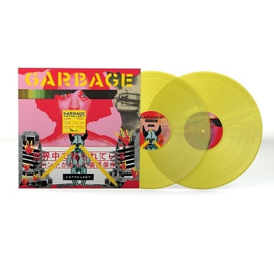 Garbage - Anthology＜Transparent Yellow Colour Vinyl＞ - Import LP Record