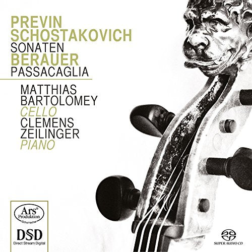 Shostakovich, Dmitri (1906-1975) - Cello Sonata: M.bartolomey(Vc)Zeilinger(P)+previn: Celo Sonata, Berauer: Passacaglia - Import SACD Hybrid