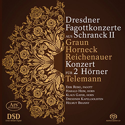 GRAUN / TELEMANN / HORNECK - Dresden Bassoon Concerto - Import SACD Hybrid
