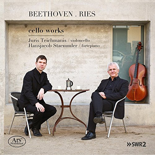 Ries, Ferdinand (1784-1838) - Cello Sonata, Trois Airs Russes Varies: Teichmanis(Vc)Staemmler(Fp)+beethoven: Sonata, 1, - Import CD