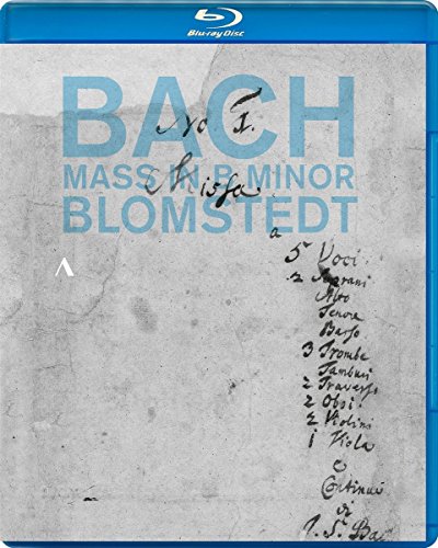 Bach (1685-1750) - Mass in B Minor : Herbert Blomstedt / GewandhausOrchestra, Landshamer, Kulman, Lattke, Pisaroni (2017) - Import Blu-ray Disc