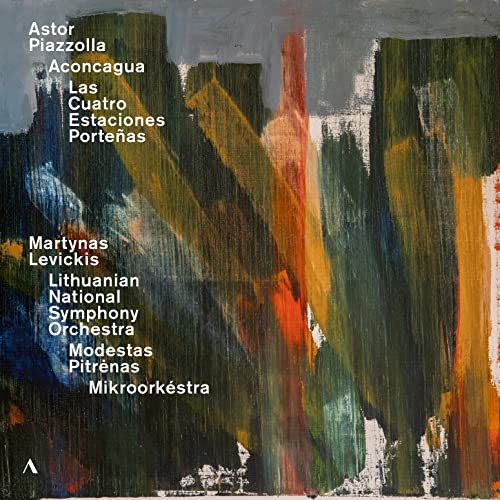Piazzolla (1921-1992) - Bandoneon Concerto, Las Estaciones Portenas　: Levickis(Accd)Pitrenas / Lithuanian National So, etc - Import CD