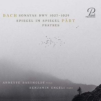 Bach (1685-1750) - J.S.Bach Gamba Sonata Nos.1, 2, 3, A.Part Spiegel im Spiegel, Fratres : Annette Bartholdy(Va)Benjamin Engeli(P) - Import CD