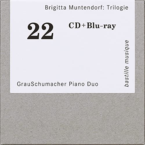Muntendorf, Brigitta (1982-) - Trilogie : Grau Schumacher Piano Duo - Import CD+  Blu-ray Disc