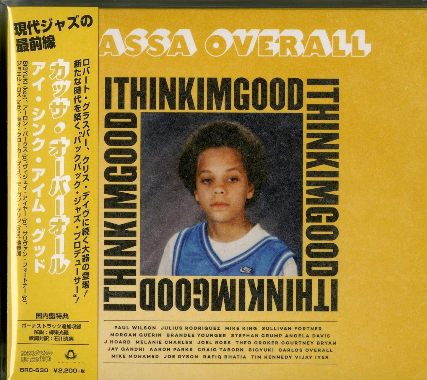 Kassa Overall - I Think I'M Good - Japan  CD Bonus Track
