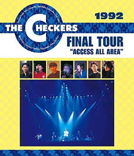 The Checkers - 1992 Final Tour `access All Area` - Japan Blu-ray Disc
