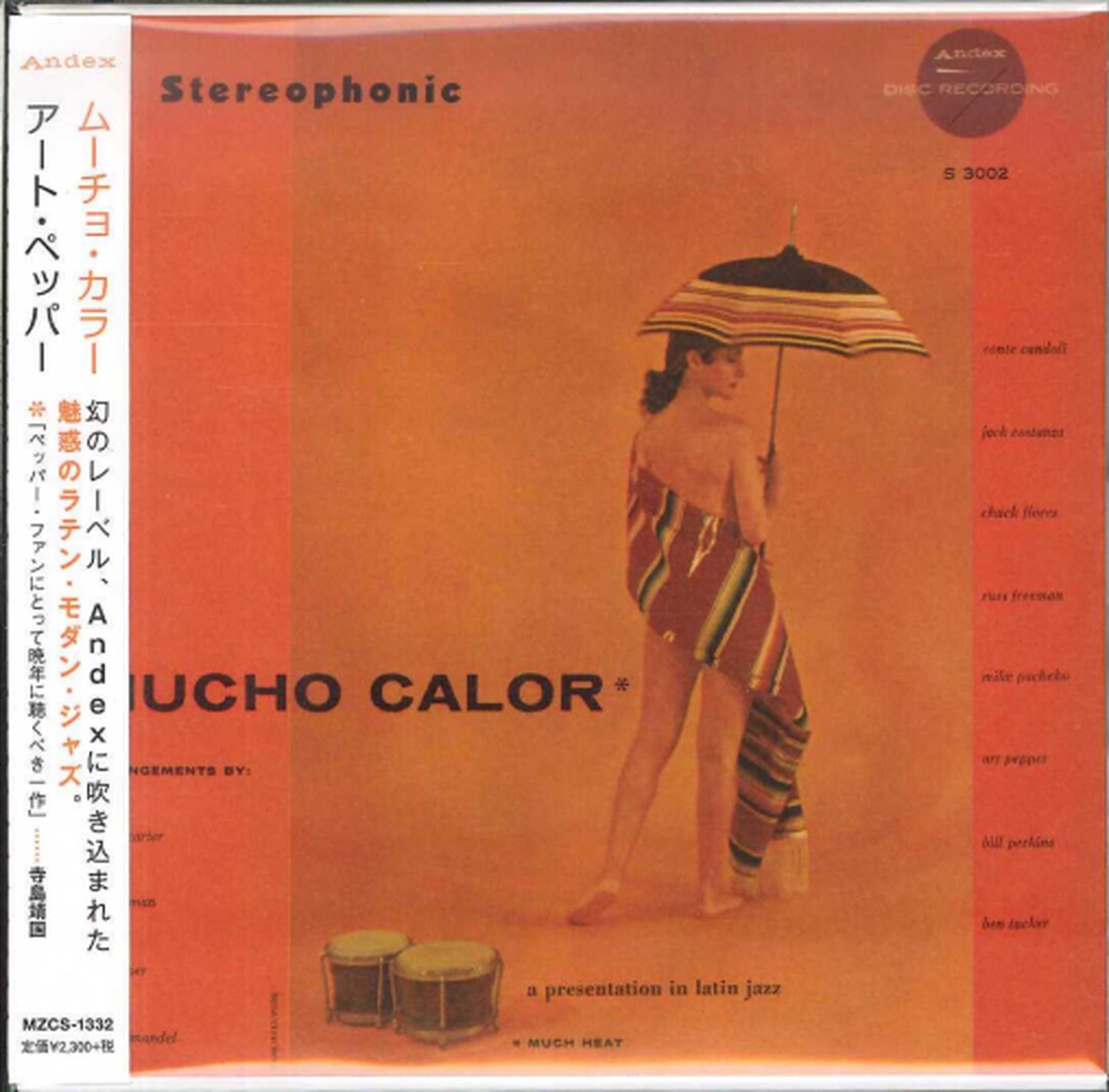 Art Pepper - Mucho Color - Japan  Mini LP CD
