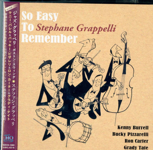Stephane Grappelli - So Easy To Remember - Japan  Mini LP UHQCD